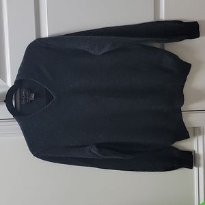 45). Black Brown 1826 Men's Cashmere Sweater Size L/G